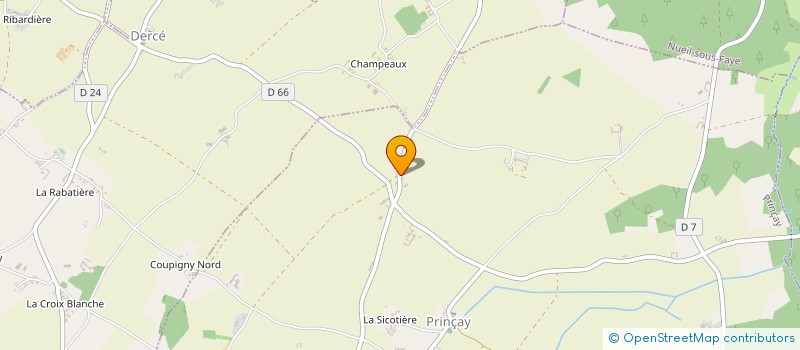 localisation de l'entreprise MADAME MARTHA CLEGG  PRINCAY