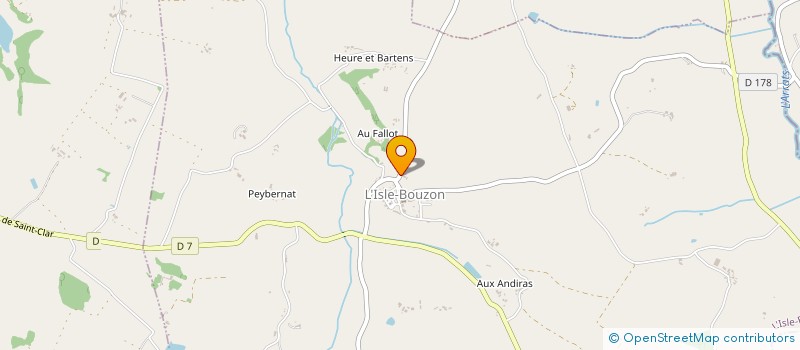 localisation de l'entreprise MADAME MARTHA HECKER  L'ISLE-BOUZON