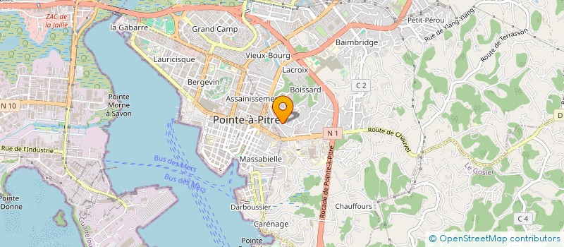 localisation de l'entreprise MADAME MARTHA LANDRE à LES ABYMES