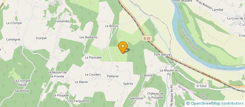 localisation de l'entreprise MADAME MARTHA MONTOYA LEON  LE BUISSON-DE-CADOUIN