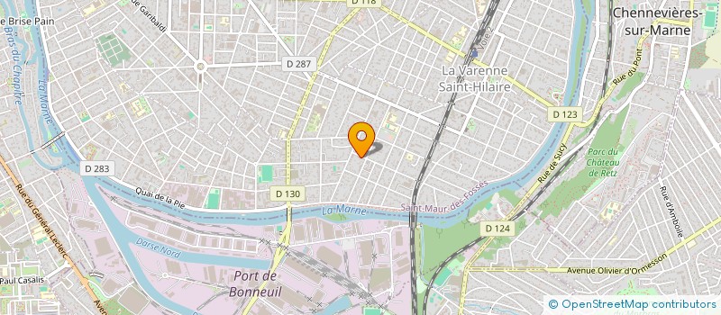 localisation de l'entreprise MADAME MARTHA NGUYEN  SAINT-MAUR-DES-FOSSES