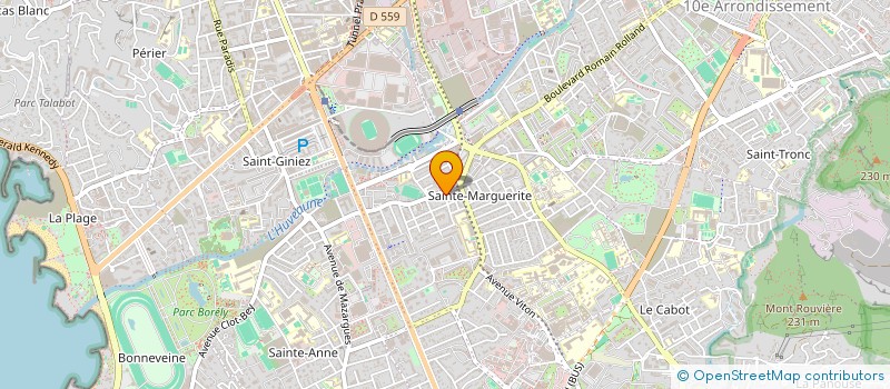 localisation de l'entreprise MADAME MARTHA THERESE à MARSEILLE