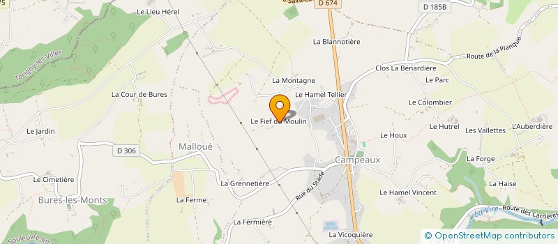 localisation de l'entreprise MADAME MARTHE BARBIER à SOULEUVRE EN BOCAGE