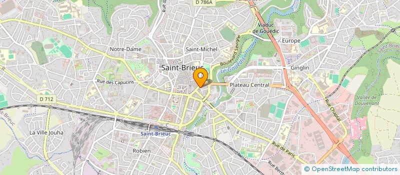 localisation de l'entreprise MADAME MARTHE BASSET à SAINT-BRIEUC