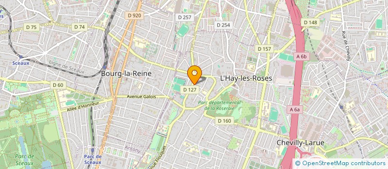 localisation de l'entreprise MADAME MARTHE BELLA MEDJO à L'HAY-LES-ROSES
