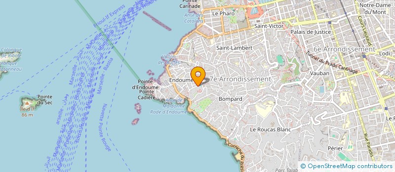 localisation de l'entreprise MADAME MARTHE BERTRAND à MARSEILLE