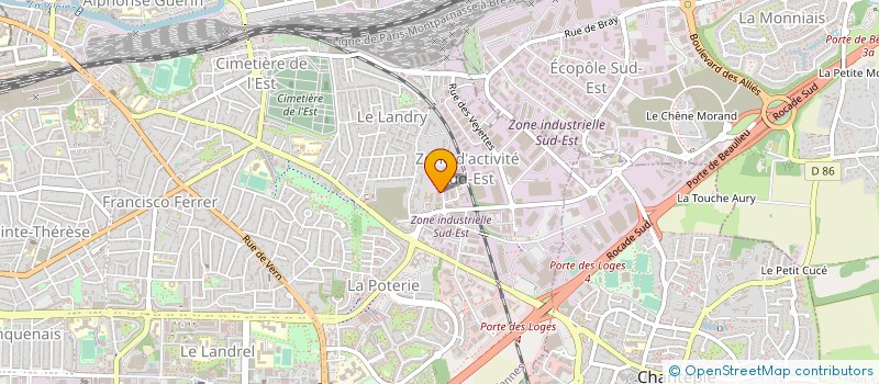 localisation de l'entreprise MADAME MARTHE BINARD  RENNES