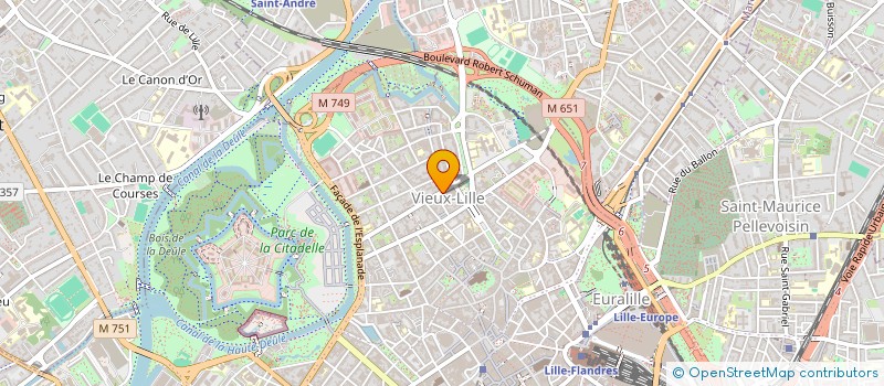localisation de l'entreprise MADAME MARTHE BOLDA à LILLE