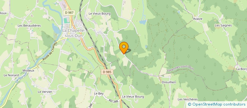 localisation de l'entreprise MADAME MARTHE BOSLAND à VARENNES-SOUS-DUN