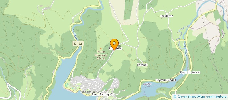 localisation de l'entreprise MADAME MARTHE CALMETTE  NAGES