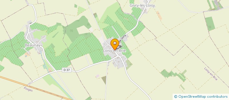 localisation de l'entreprise MADAME MARTHE CARRE  LOISY-EN-BRIE