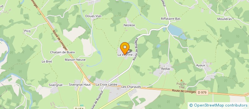 localisation de l'entreprise MADAME MARTHE COUEGNAS  NEUVIC-ENTIER