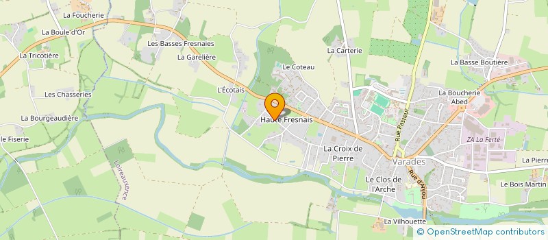 localisation de l'entreprise MADAME MARTHE DELHUMEAU  MONTRELAIS