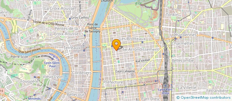 localisation de l'entreprise MADAME MARTHE DI GIROLAMO  LYON