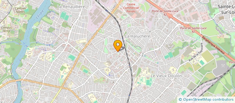 localisation de l'entreprise MADAME MARTHE ENGOME  NANTES