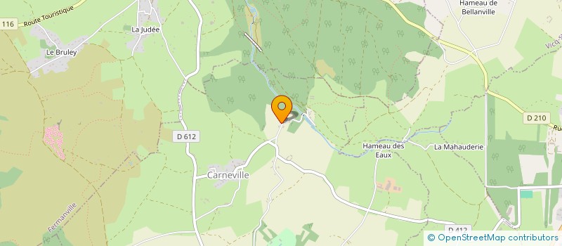 localisation de l'entreprise MADAME MARTHE ENQUEBEC  CLITOURPS