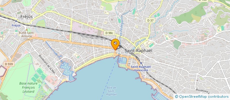 localisation de l'entreprise MADAME MARTHE FEDER à FREJUS