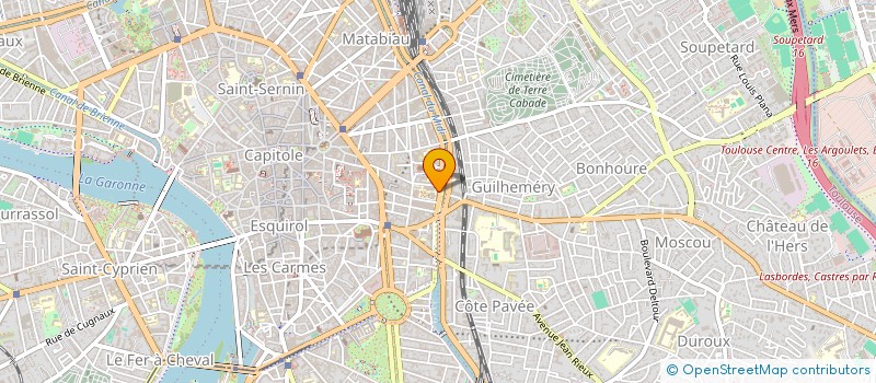 localisation de l'entreprise MADAME MARTHE FOZE MODJOM à TOULOUSE