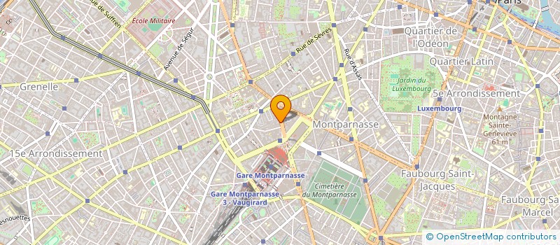 localisation de l'entreprise MADAME MARTHE GAUTIER  PARIS