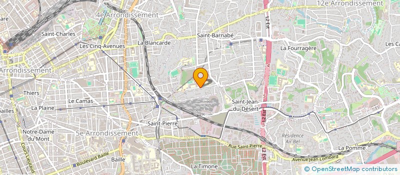 localisation de l'entreprise MADAME MARTHE GUIERMET à MARSEILLE