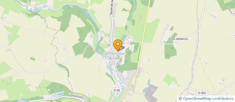 localisation de l'entreprise MADAME MARTHE GUILLAUME  CONFLANS-SUR-ANILLE