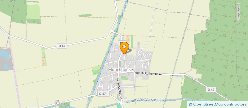 localisation de l'entreprise MADAME MARTHE HEGY  RUSTENHART