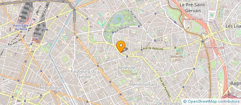 localisation de l'entreprise MADAME MARTHE HELENE MBANG MOUKODI  PARIS