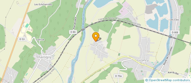 localisation de l'entreprise MADAME MARTHE INAMO  LUZANCY