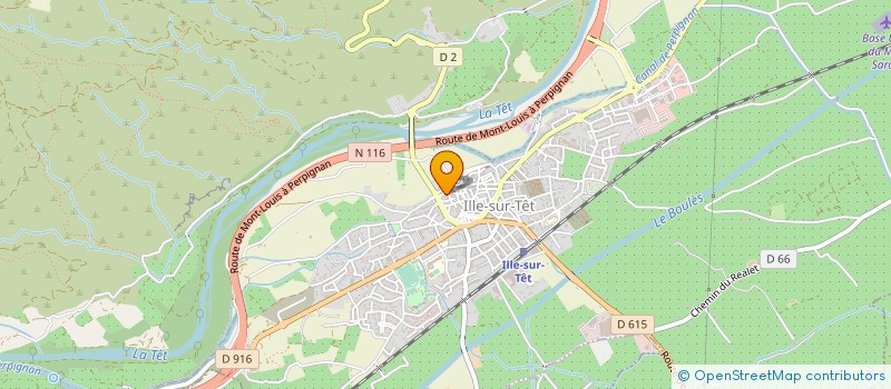 localisation de l'entreprise MADAME MARTHE JULIA à ILLE-SUR-TET