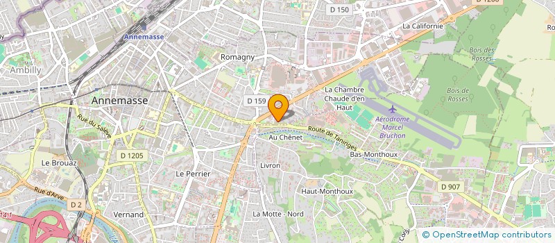 localisation de l'entreprise MADAME MARTHE KEITA à ANNEMASSE
