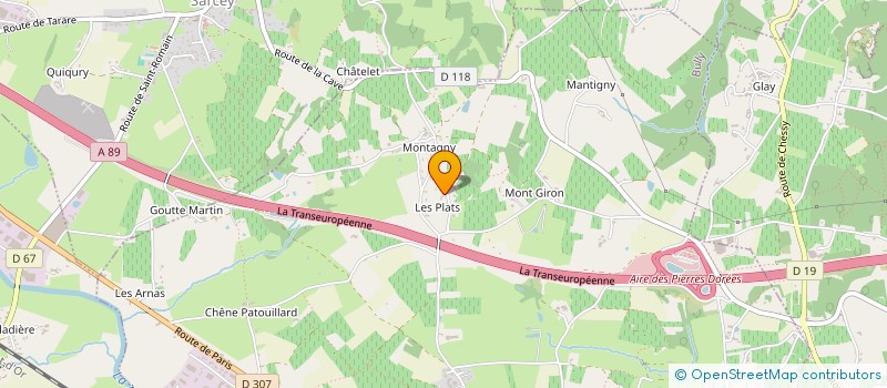 localisation de l'entreprise MADAME MARTHE LAURENT  BULLY