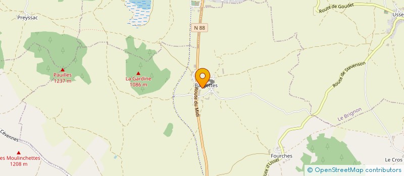 localisation de l'entreprise MADAME MARTHE LHORT  LANDOS