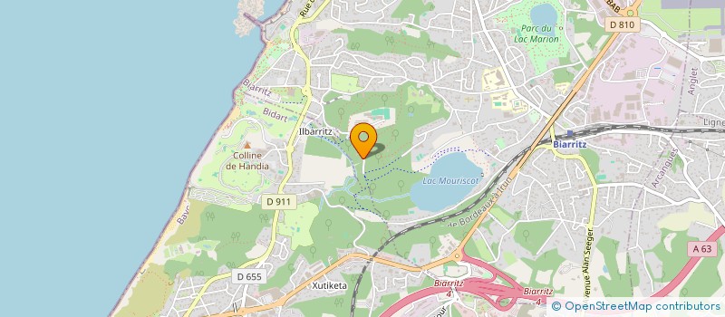 localisation de l'entreprise MADAME MARTHE MEYNIER à BIARRITZ