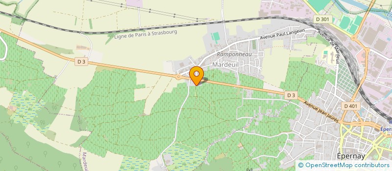 localisation de l'entreprise MADAME MARTHE MIRAUX  MARDEUIL