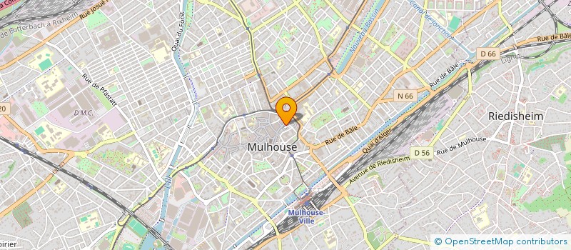 localisation de l'entreprise MADAME MARTHE NDAYIZIGIYE  MULHOUSE