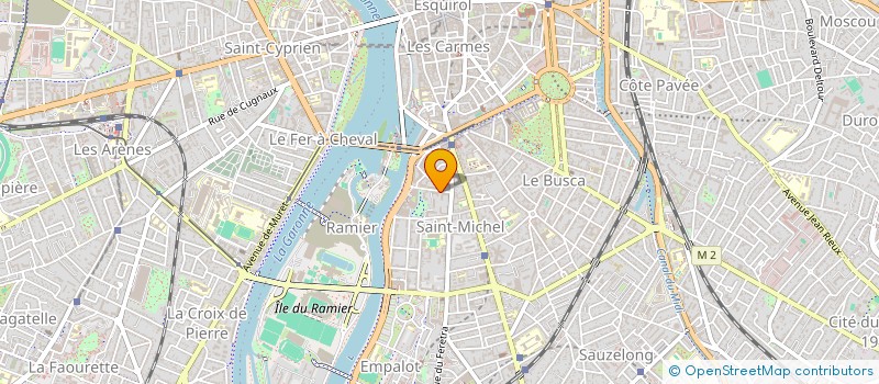 localisation de l'entreprise MADAME MARTHE NICOD à TOULOUSE
