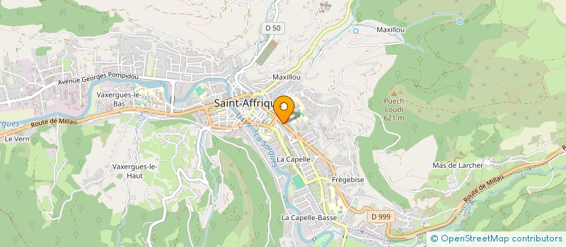 localisation de l'entreprise MADAME MARTHE OKOME MBA  MILLAU