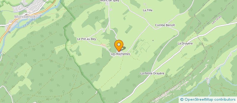 localisation de l'entreprise MADAME MARTHE ORSAT  VILLE-DU-PONT