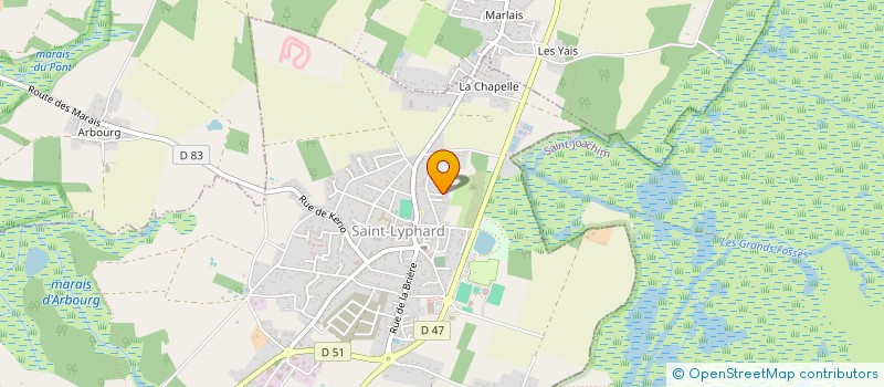 localisation de l'entreprise MADAME MARTHE PAUL à HERBIGNAC
