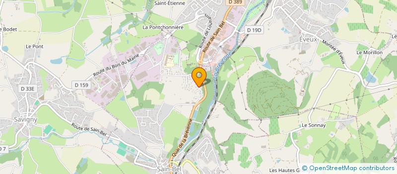 localisation de l'entreprise MADAME MARTHE PIEGAY  SAVIGNY