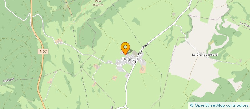 localisation de l'entreprise MADAME MARTHE POURCELOT  ARC SOUS CICON