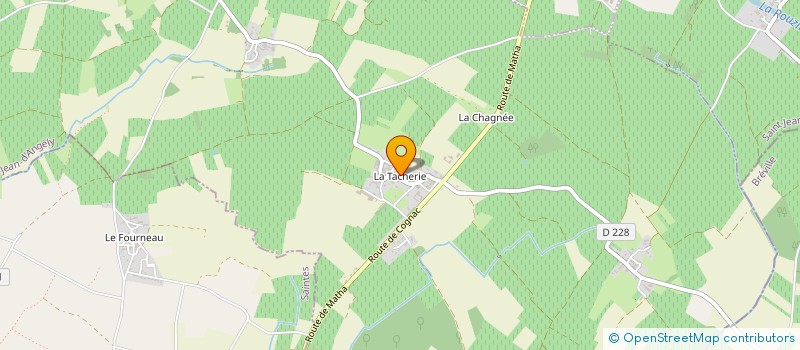 localisation de l'entreprise MADAME MARTHE QUINTARD  MONS