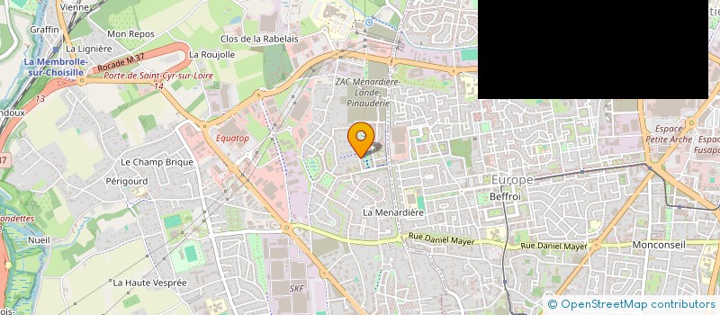 localisation de l'entreprise MADAME MARTHE RIKEM  SAINT-CYR-SUR-LOIRE