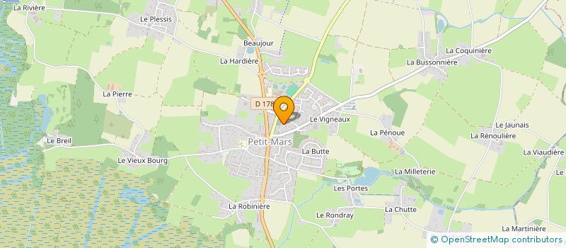 localisation de l'entreprise MADAME MARTHE ROUGIEUX  PETIT-MARS