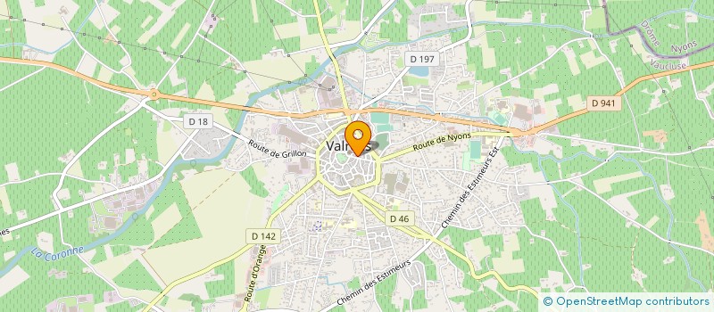localisation de l'entreprise MADAME MARTHE TRUC à VALREAS