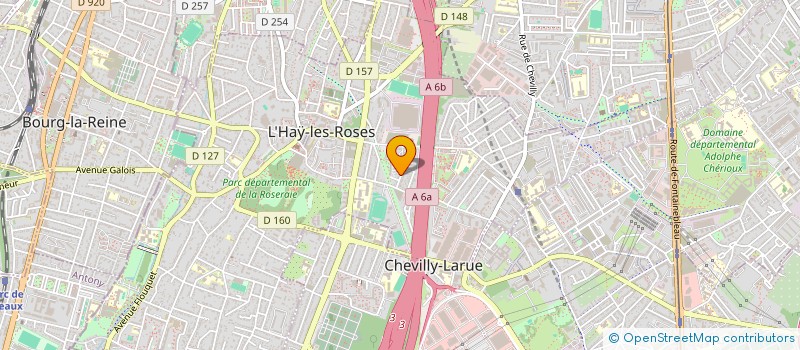 localisation de l'entreprise MADAME MARTHE VERTUEUX à L'HAY-LES-ROSES