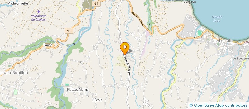 localisation de l'entreprise MADAME MARTHE VINSOBRE  LE LORRAIN