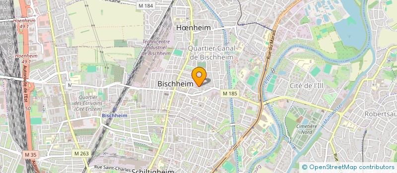 localisation de l'entreprise MADAME MARTHE WEIL  BISCHHEIM