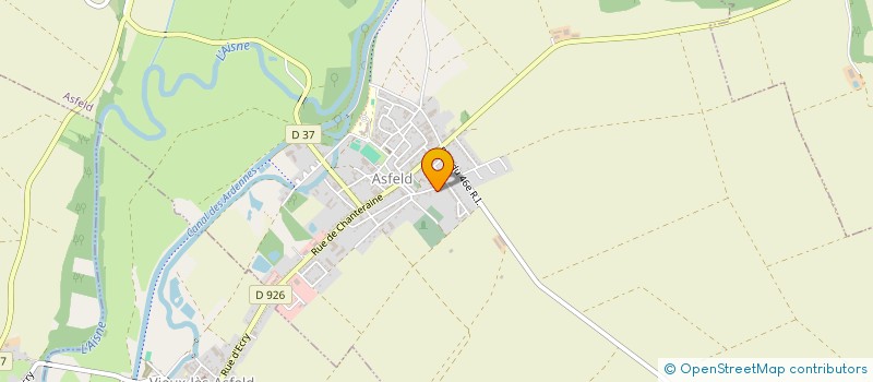 localisation de l'entreprise MADAME MARTHE WENTZINGER  VIEUX-LES-ASFELD