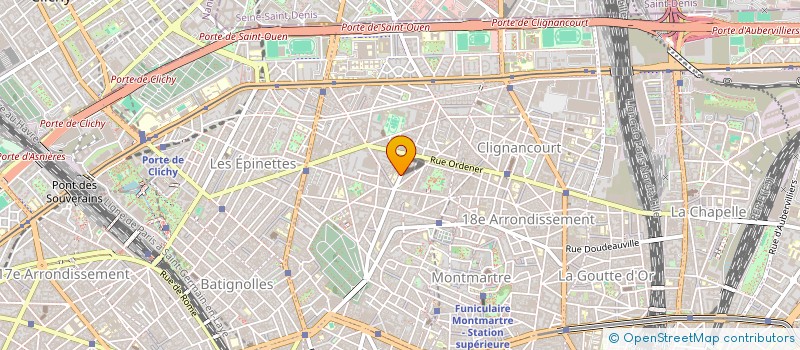 localisation de l'entreprise MADAME MARTHE ZELTER  PARIS